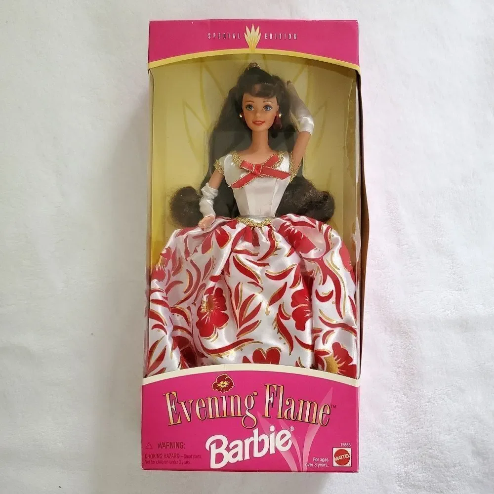 Vintage 1995 Special Edition Evening Flame Barbie New in Box - Picture 1 of 6